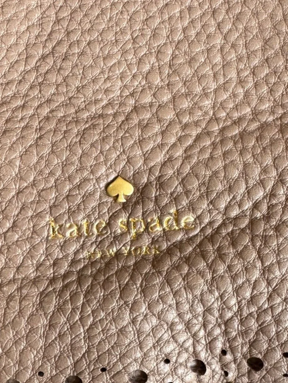 KATE SPADE New York NWOT Mauve James Street Mason Tassel Hobo Shoulder Bag